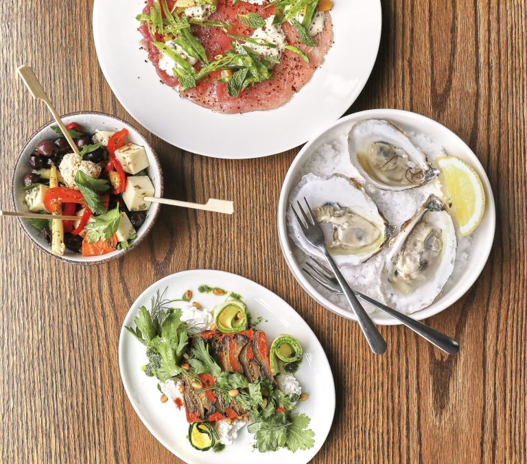 Guisto Oysters during Newport Restaurant Week in Rhode Island