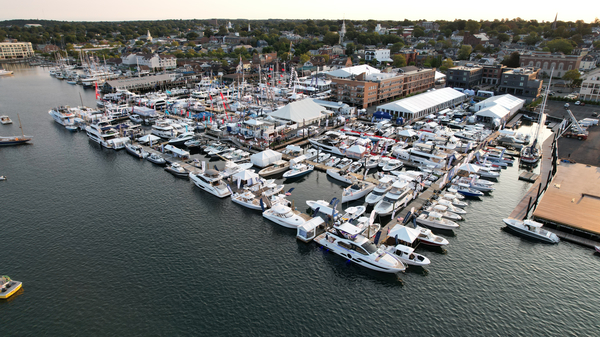 arial view of newport ri